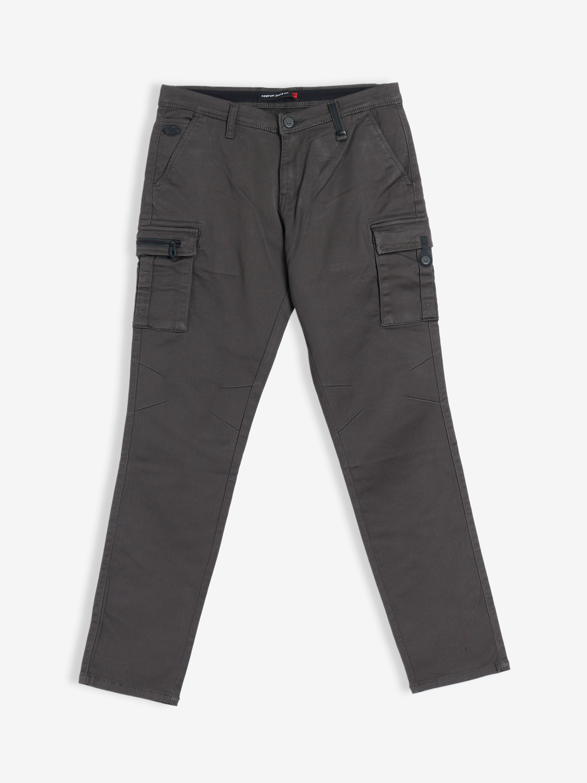 Buy Men's Sauvie Dark Grey Cargo Pant Online | SNITCH