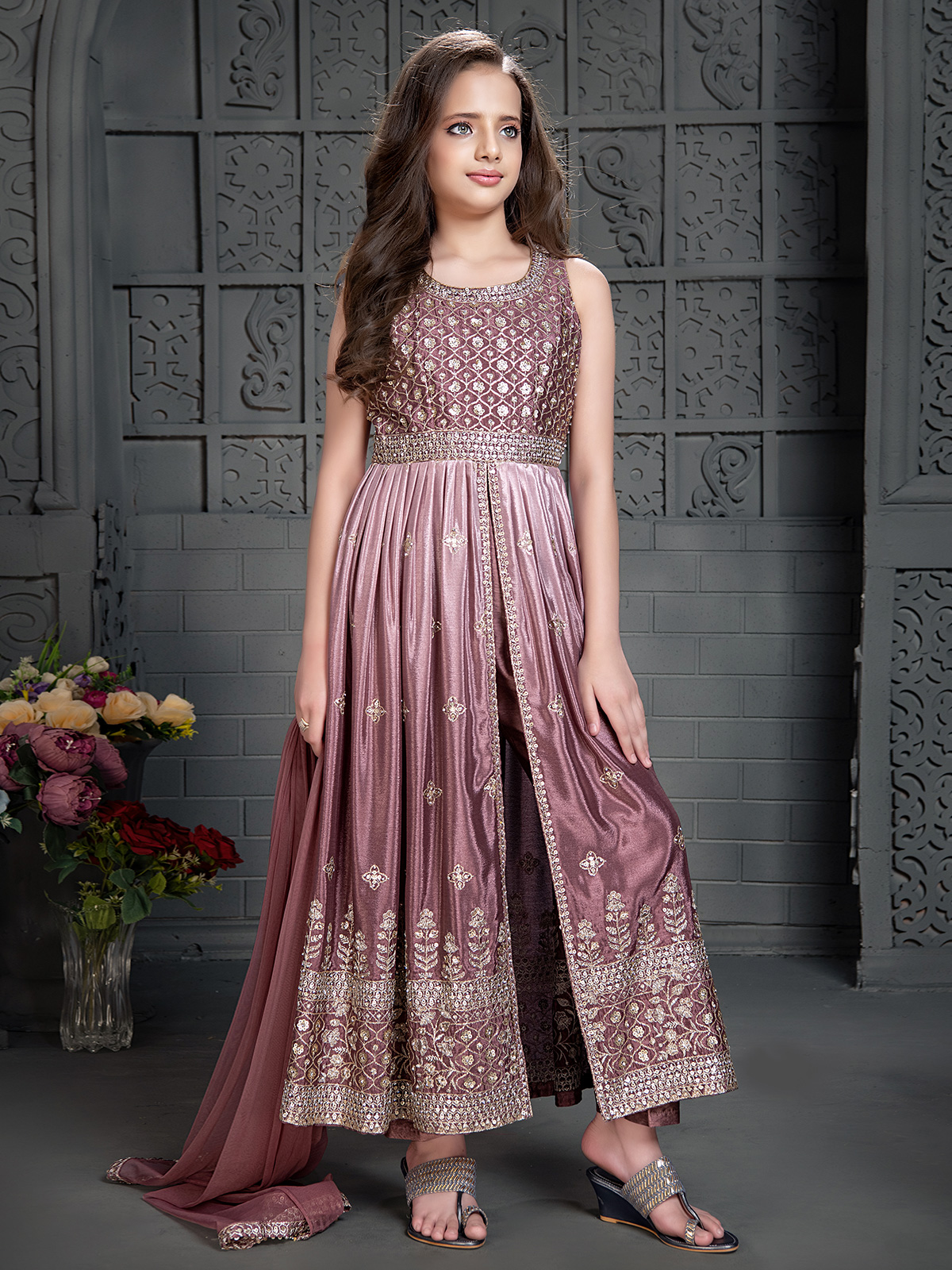 Front cheap slit salwar