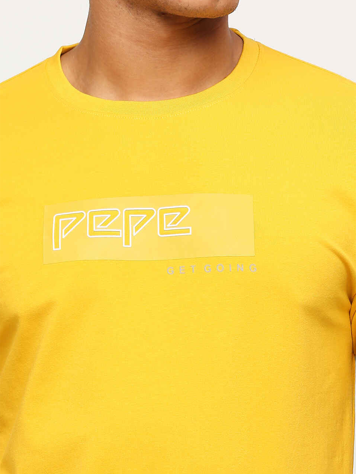 Pepe jeans yellow t shirt hot sale