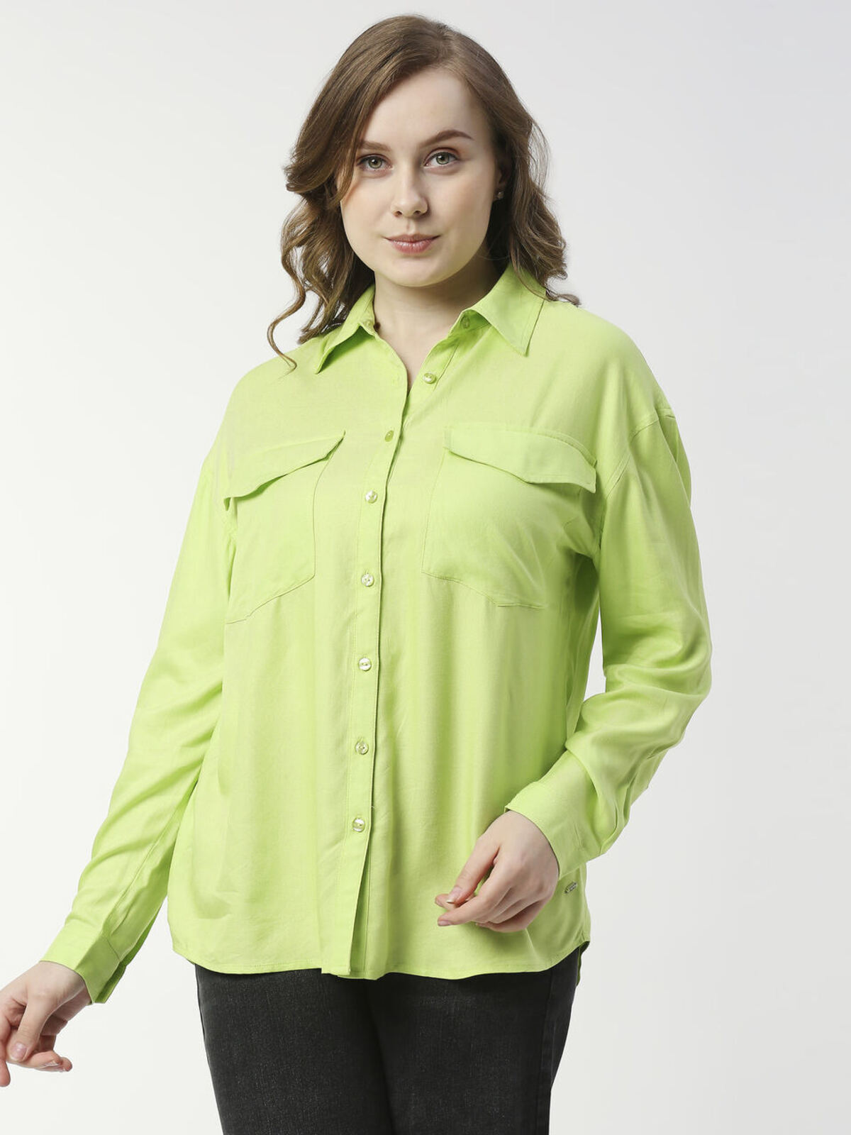 Neon green hotsell shirt womens
