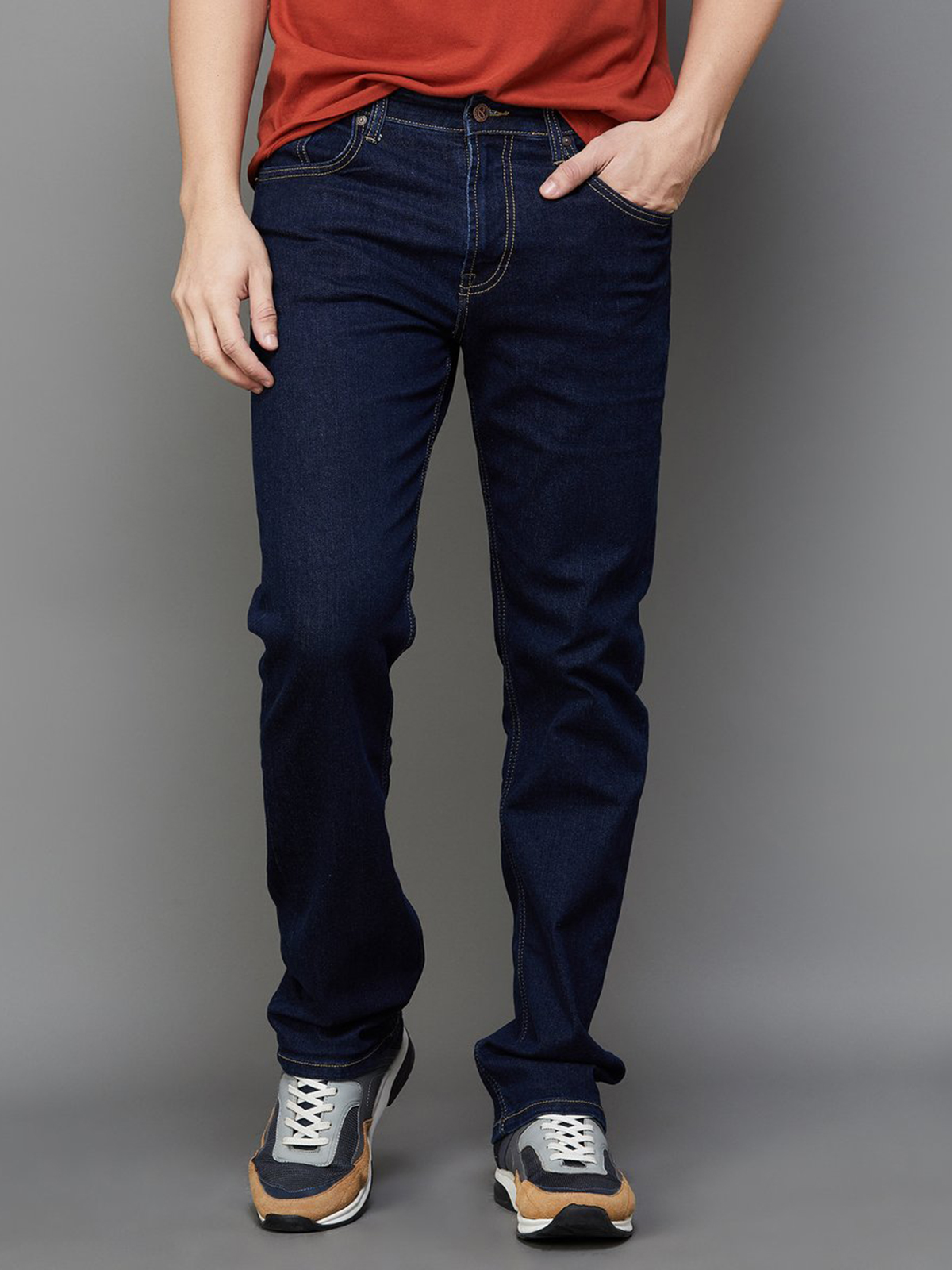 Pepe Jeans - regular solid dark navy jeans G3-MJE4337 fit