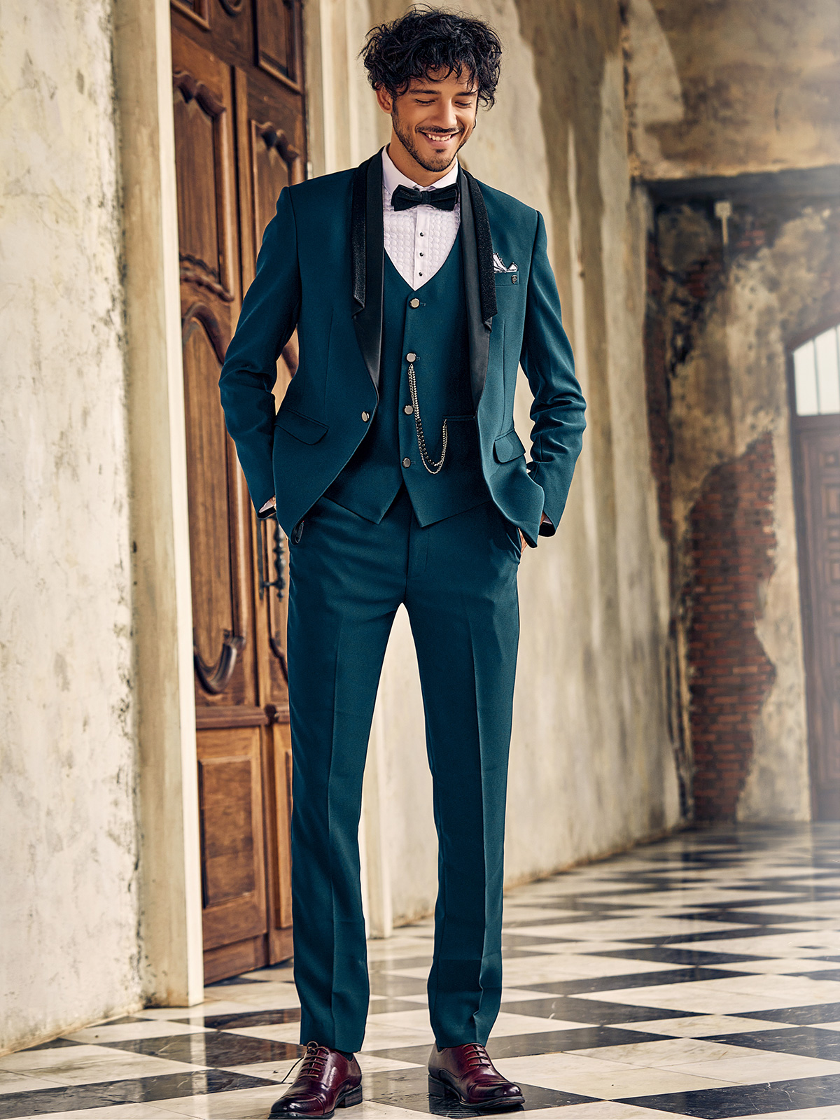 Porto Filo 2-piece Sea Green Men's Slim Fit Suit – Portofilo Suits