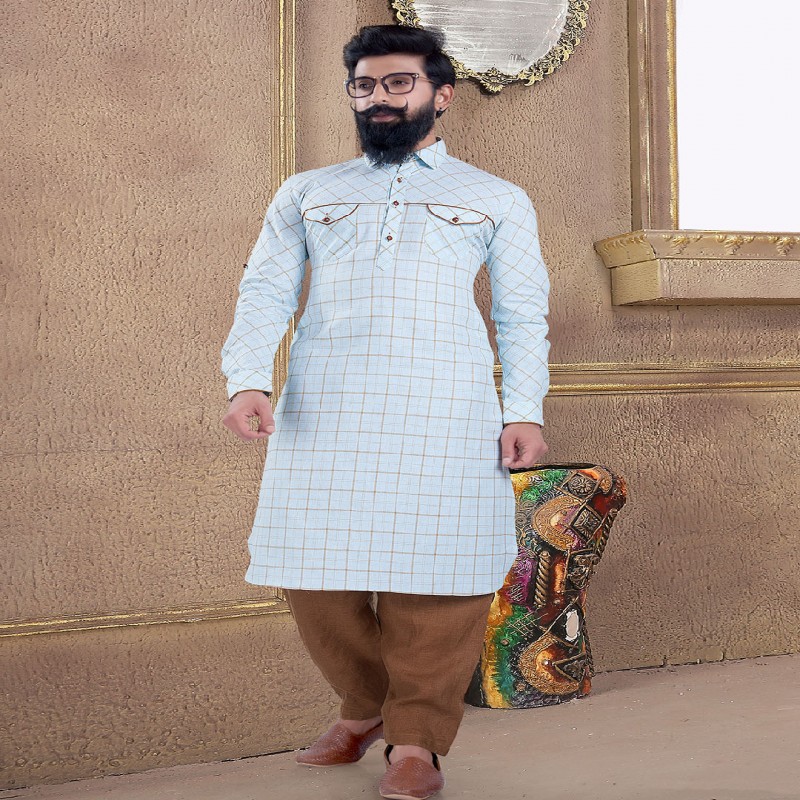pathani suit with shoes