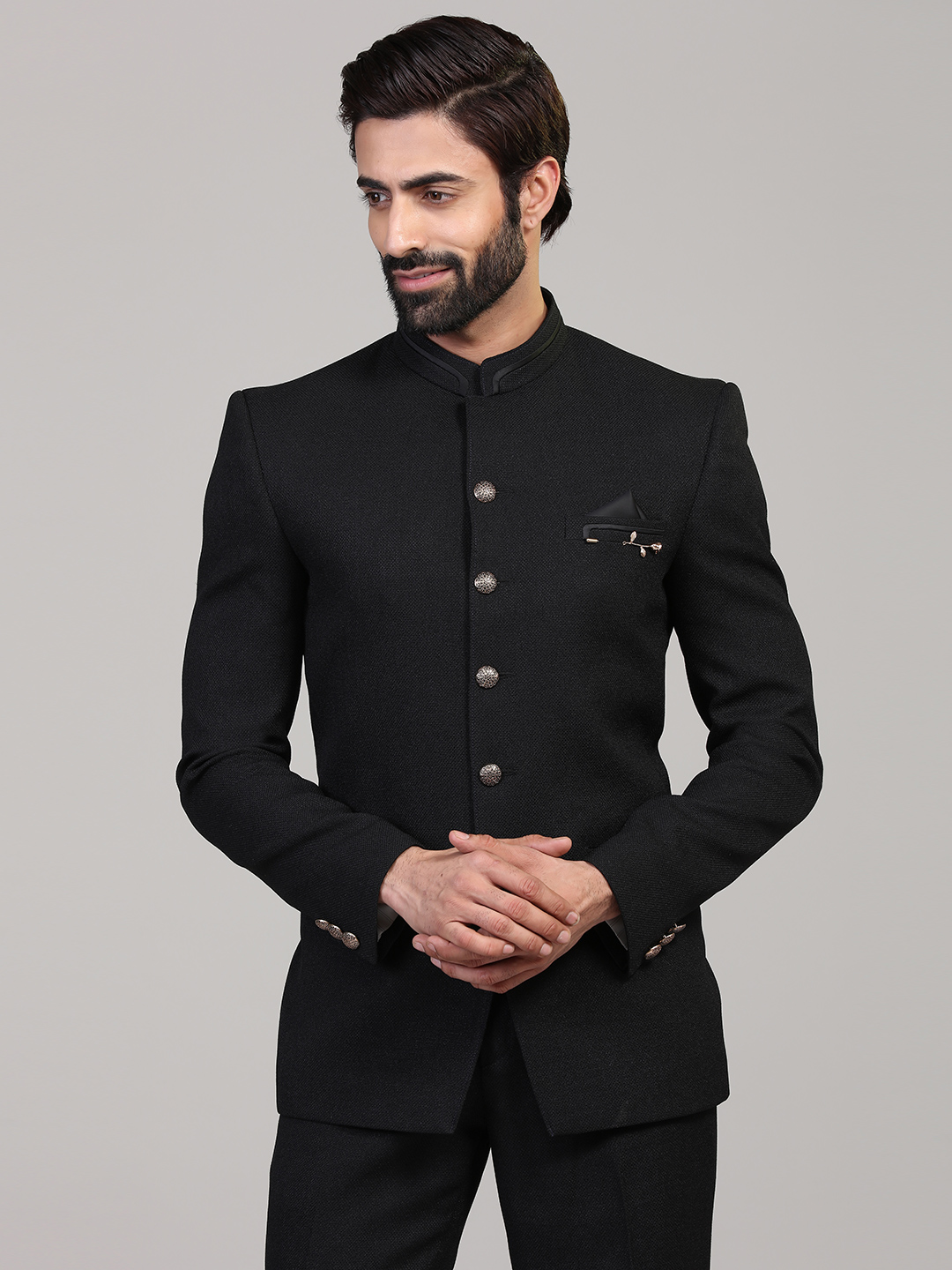 jodhpuri pattern blazer