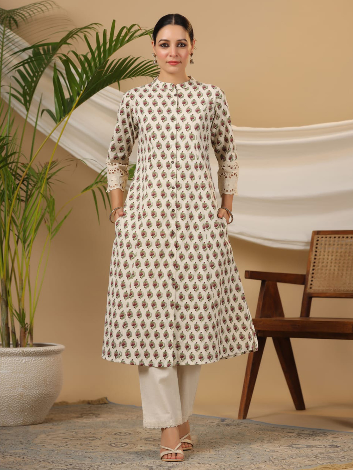 Cotton 2025 kurtis images