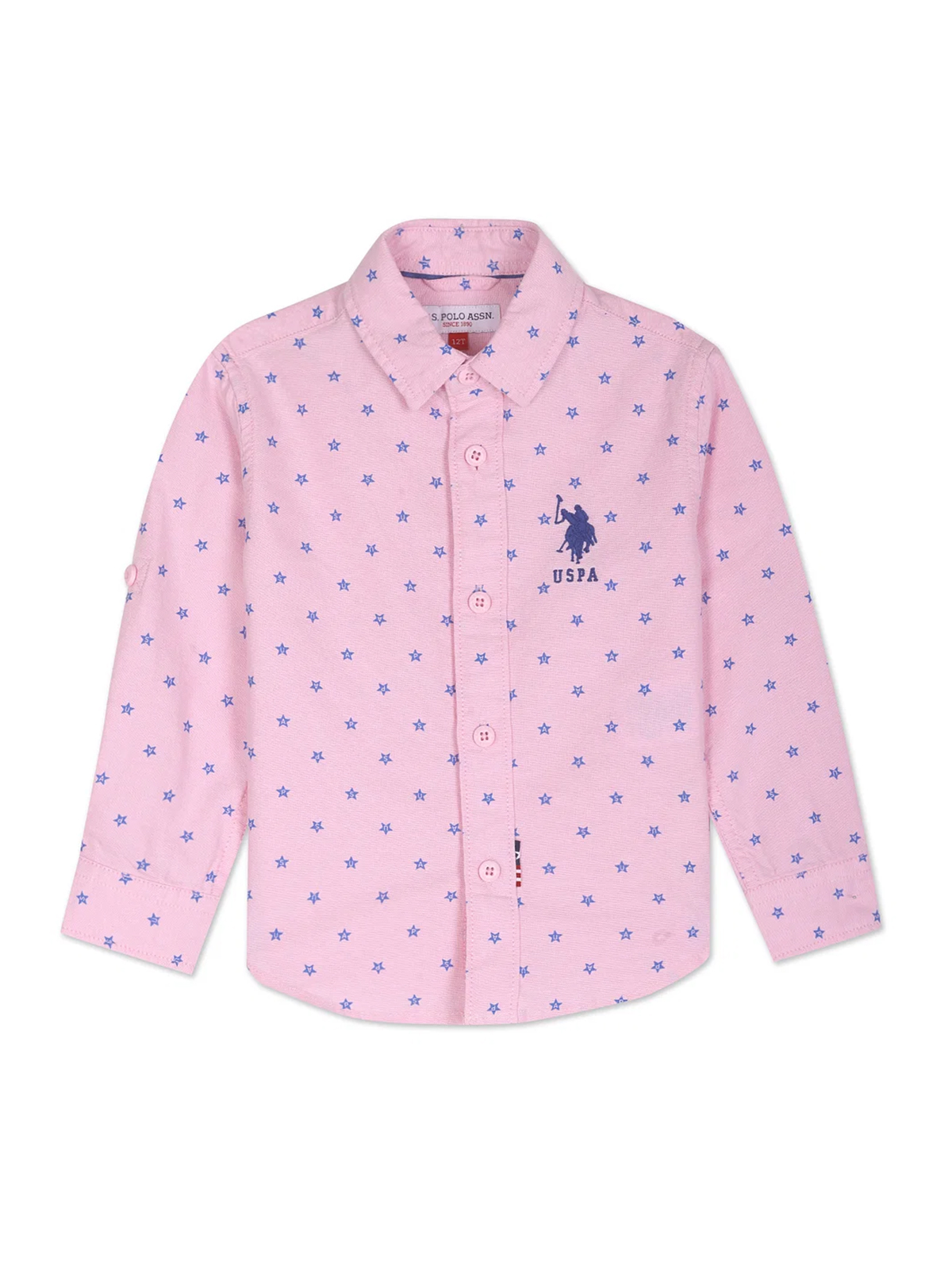 Uspa pink shirt new arrivals