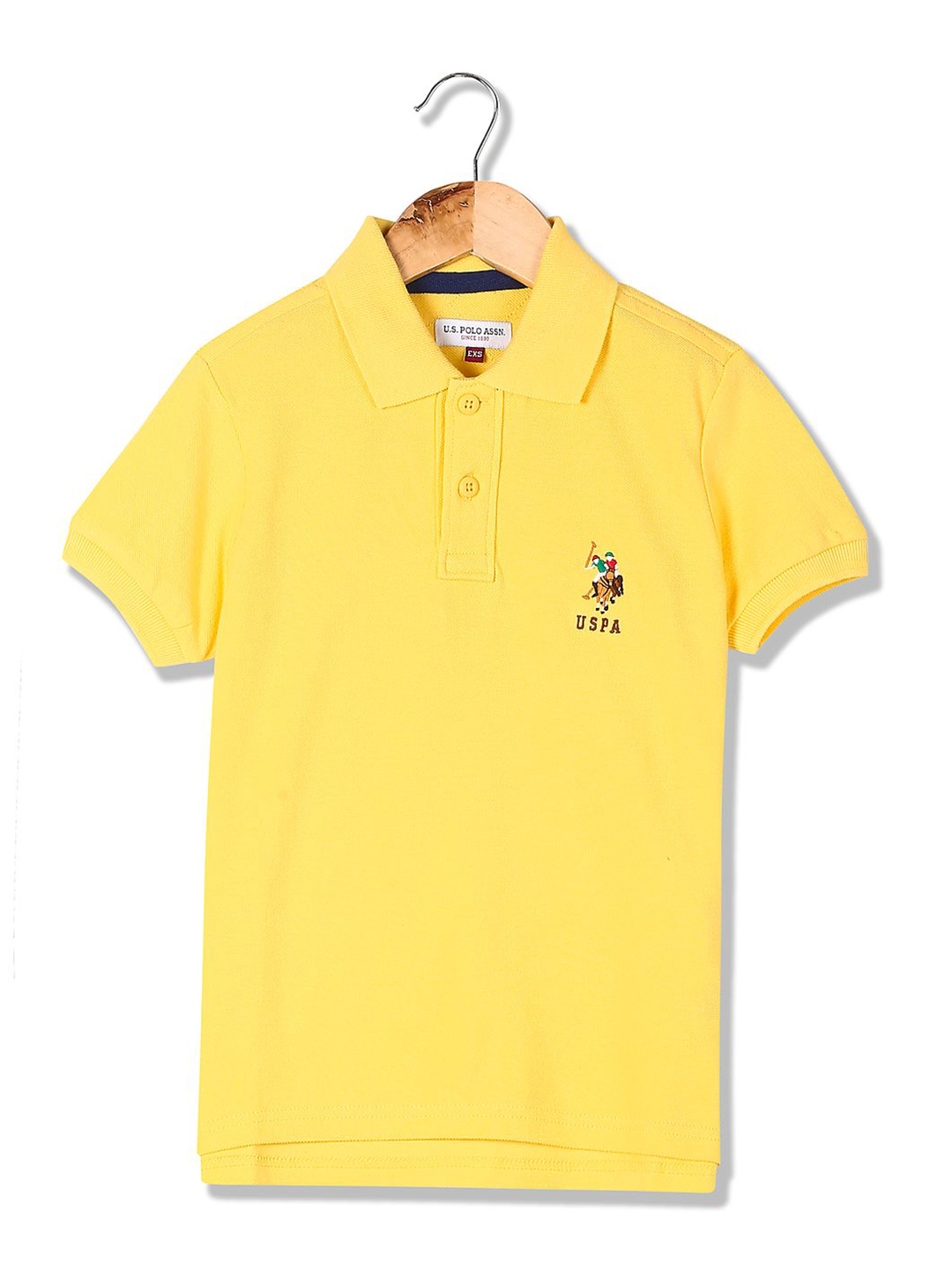 polo yellow t shirt