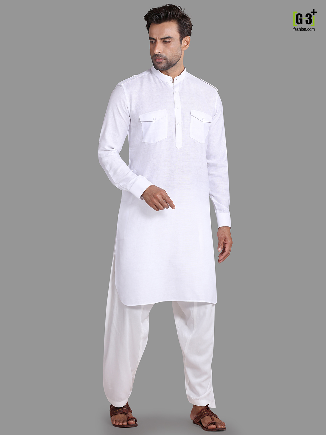 Brown Solid Pattern Cotton Silk Festive Pathani Suit, pathani suit design for  man, men's p… | Gents kurta design, Designer suits for men, Fashion  inspiration design